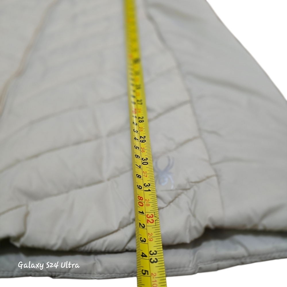 Spyder Women's Cream Quilted Puffer Jacket - Picture 10 of 12